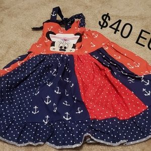 3t cruise minnie dress custom EUC